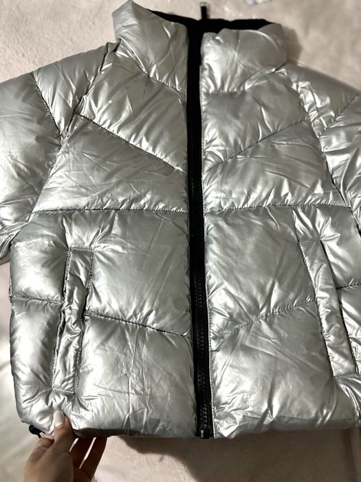 Короткая куртка металик