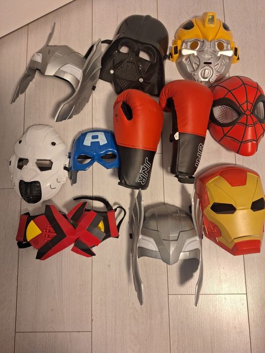 Бластери,маски и др.