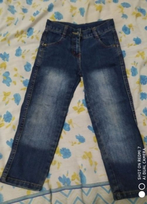 Джинсовые брюки детские