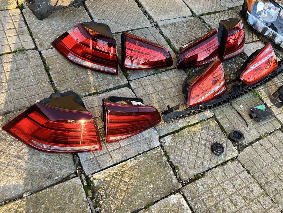 Части за Vw Golf 7 Фолксваген Голф GTI -броня,стопове,фарове,дистроник