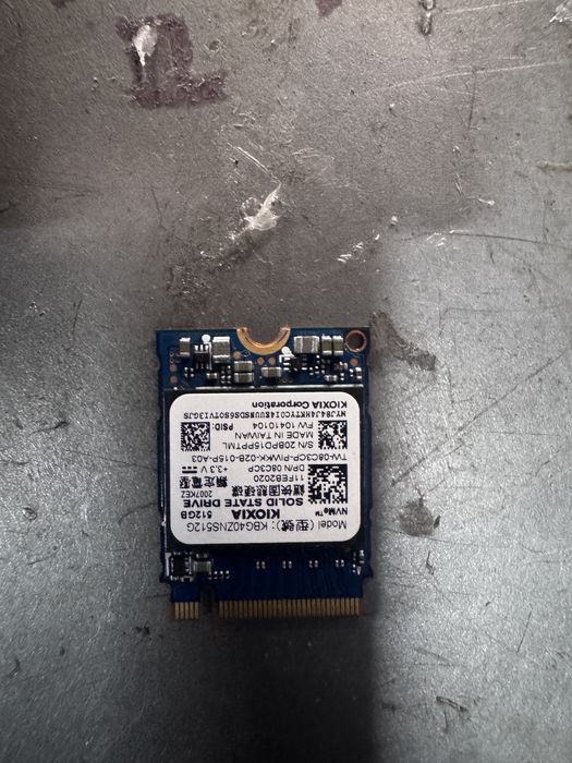 Ssd 512gb m.2 nvme.