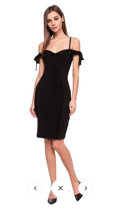 Крайна цена! Нова с етикет бандажна рокля Guess S