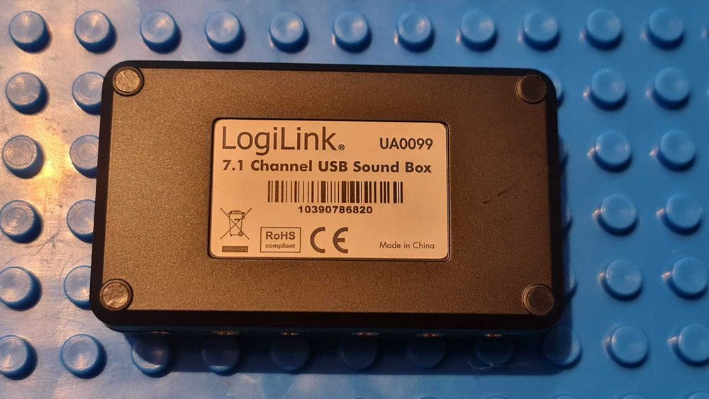 Placă sunet LogiLink Sound Box UA0099, interfață USB, 7.1 canale