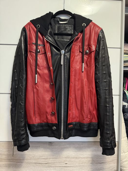 Мъжко кожено яке Phillip Plein