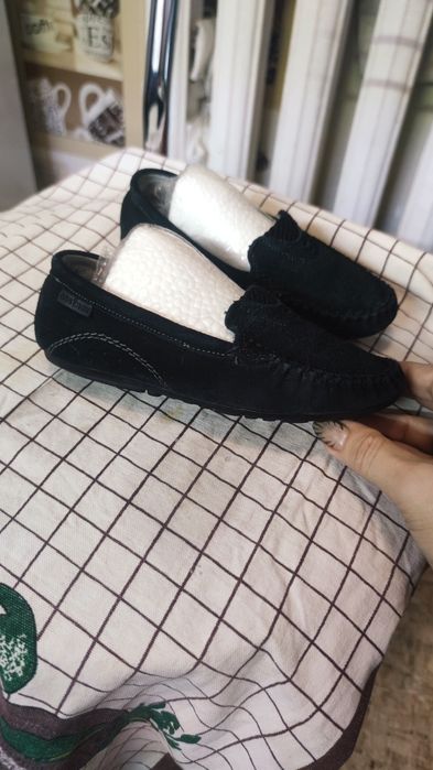 Макасины нат.замша 29р