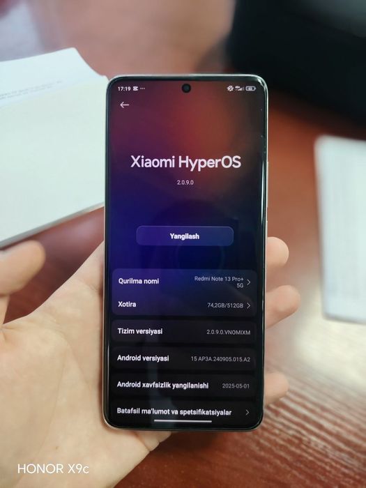 Redmi note 13 pro + 5G