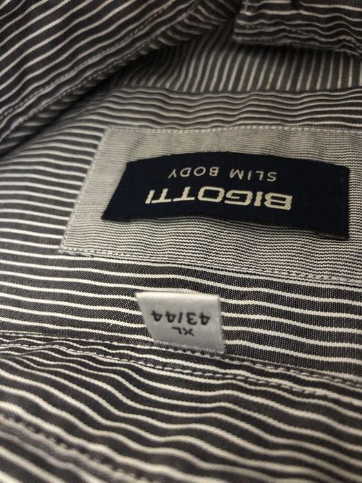 Camasa maneca scurta Steilmann Stones Bigotti ca noi L / XL Slim