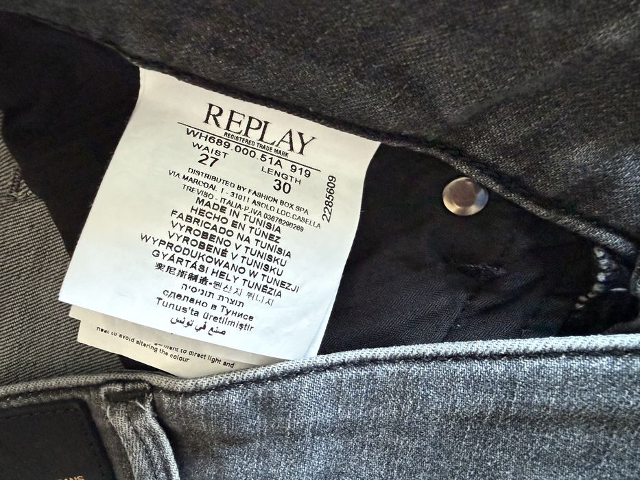 Replay New Luz Hyperfree Skinny Jeans ОРИГИНАЛНИ дамски дънки - 27/28