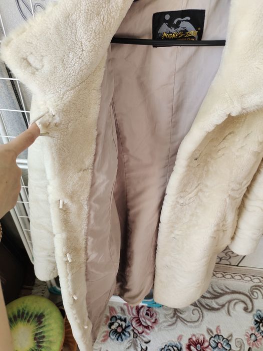 Шуба натуральный мутон