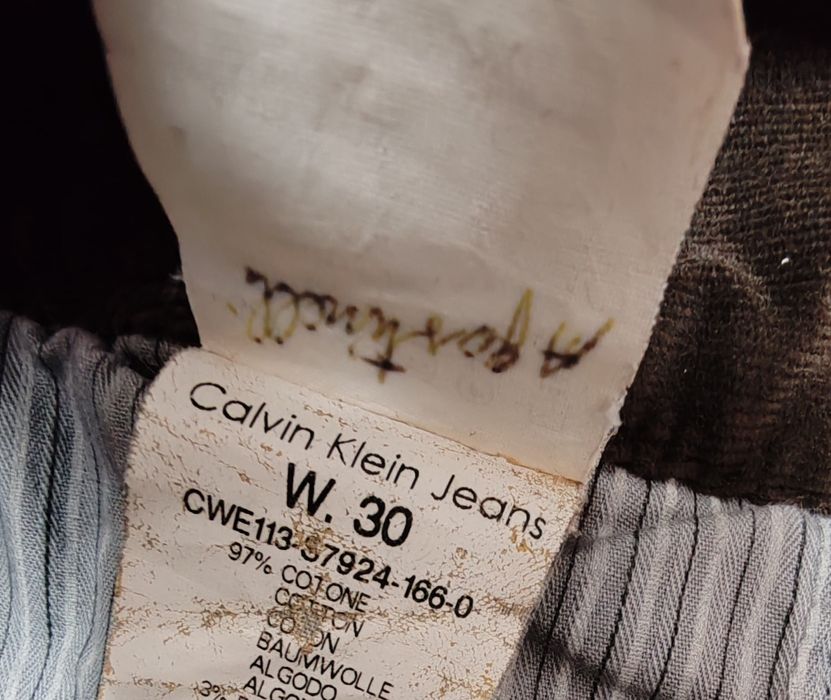 Fustă Calvin Klein Jeans catifea