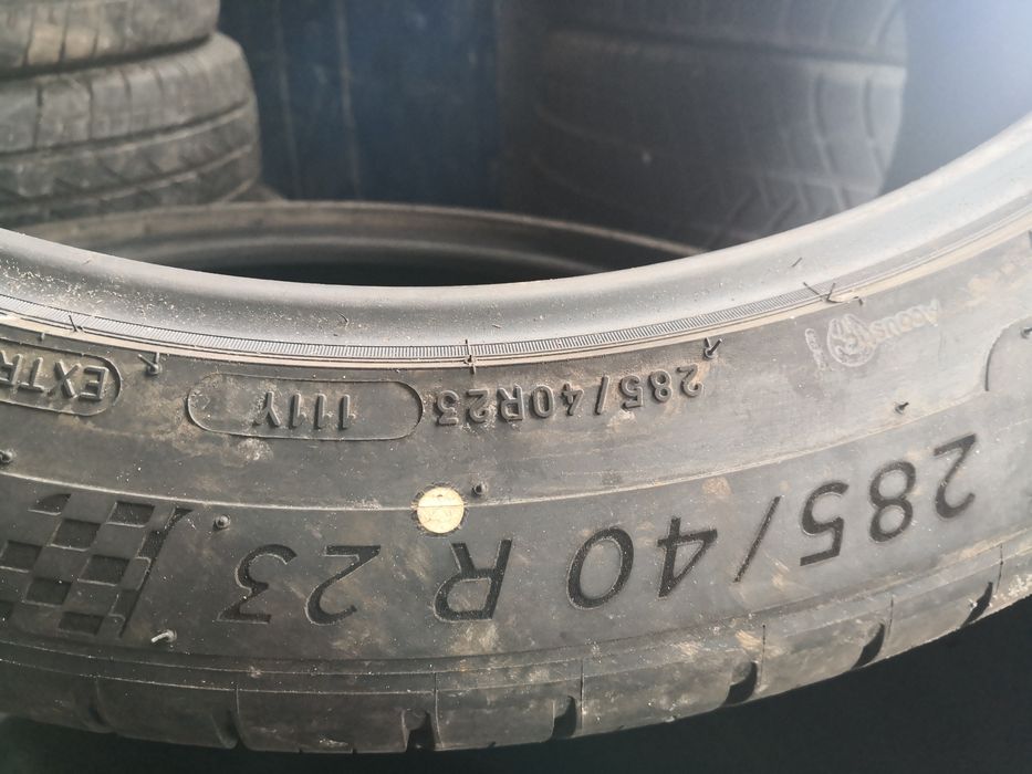 285 40 23 предни 305 35 23 задни гуми спорт пакет Michelin dot 25