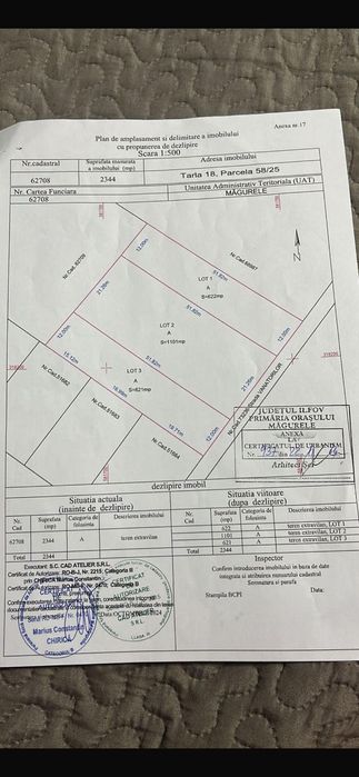 Teren Măgurele Ilfov 622mp