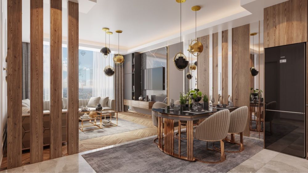 Продаётся квартира 48 этожном башни ЖК Piramit Tower 3 комнатная