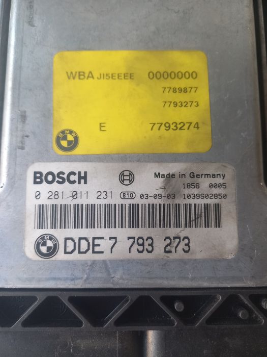 Компютър ECU BMW 730d E65