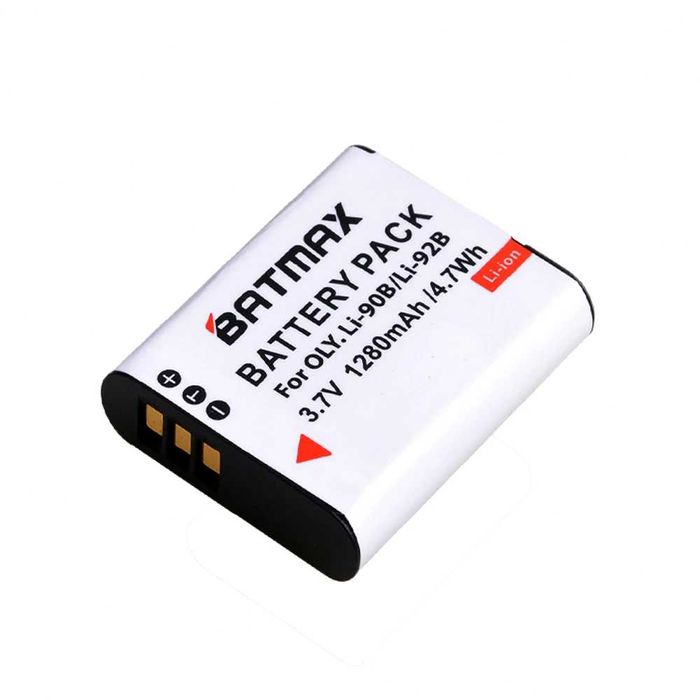 Set 2 acumulatori Li-90B / LI-92B + incarcator Olympus TG-7 6 5 4 3