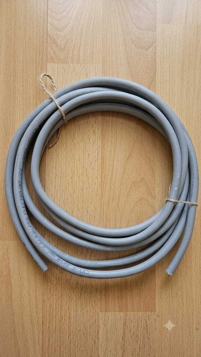 Cablu cupru CYY-F 2x1.5 mmp gri lungime 3.3 metri