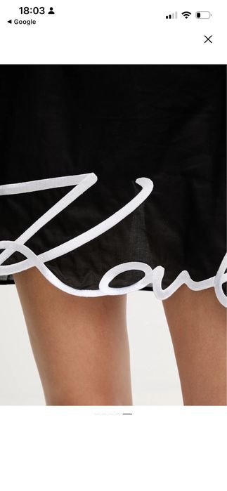 луксозна рокля KARL LAGERFELD