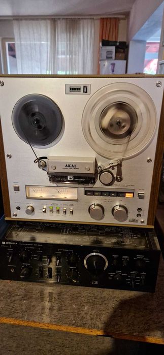 akai gx 255 magnetofon (pret fix) servisat recent