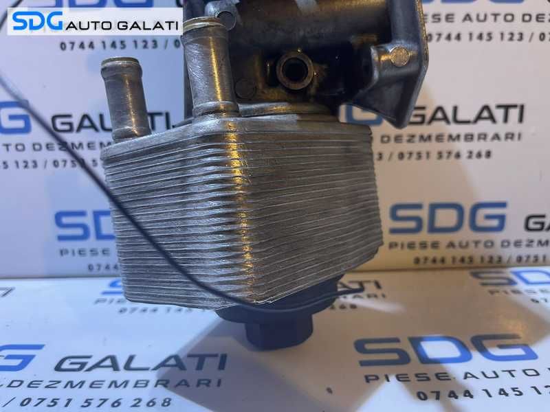 Suport Corp Carcasa Filtru Radiator Termoflot Ulei Audi A3 8P 2.0 TDI CBAB 2008 - 2013 Cod 045115389K [D0761]