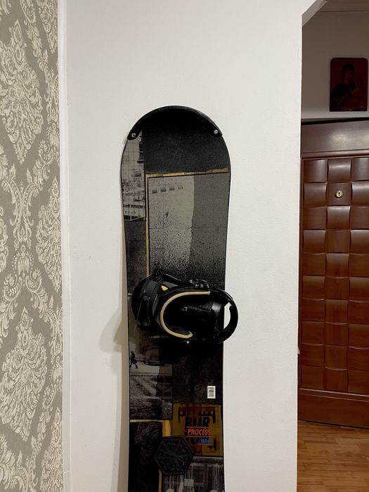 Placa snowboard 166 cm wide burton  cu legaturi