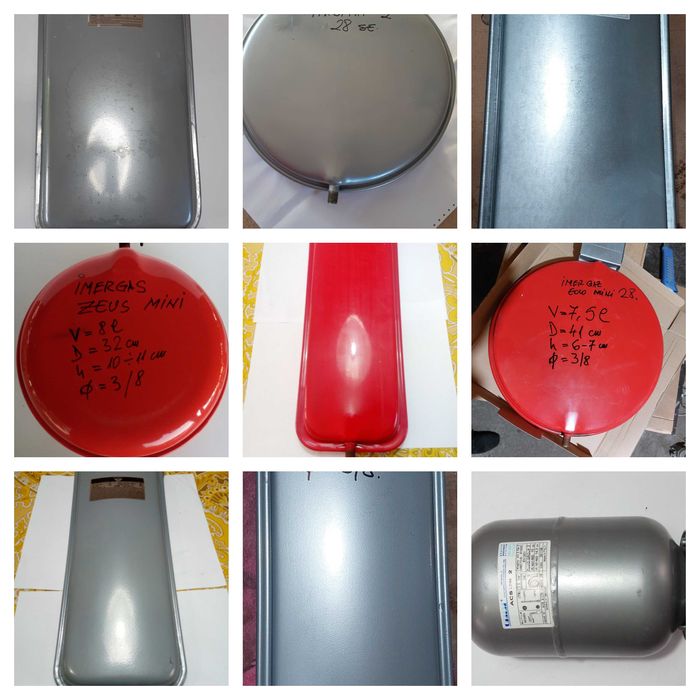Vase de expansiune centrale temice.150 modele diferite.