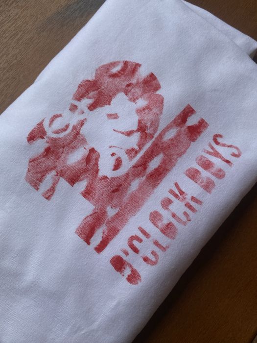 Футболка в стиле 12’o clock / тренд / ручная работа