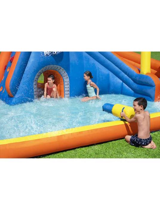 Голяма Водна Пързалка/Батут - 5м х 5м х 3м