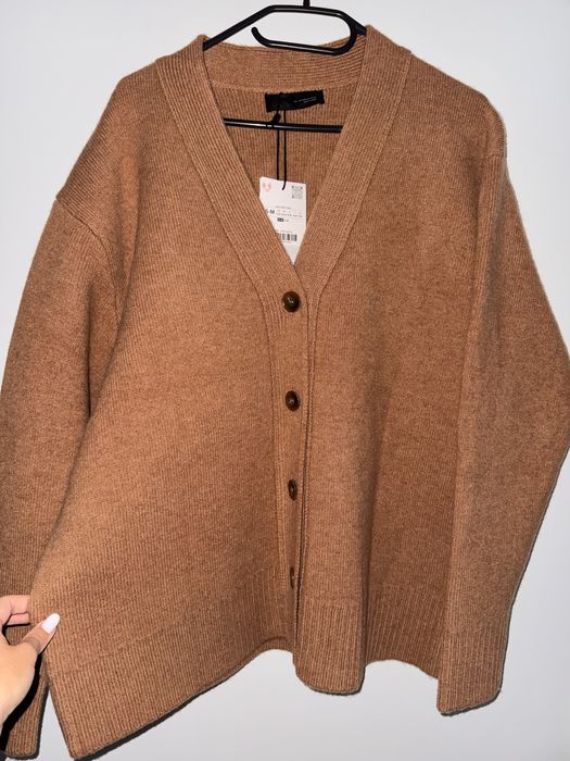 Cardigan din lana 95% zara