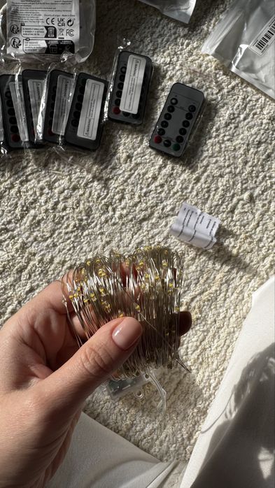 20 de instalatii lumini de 20m fiecare