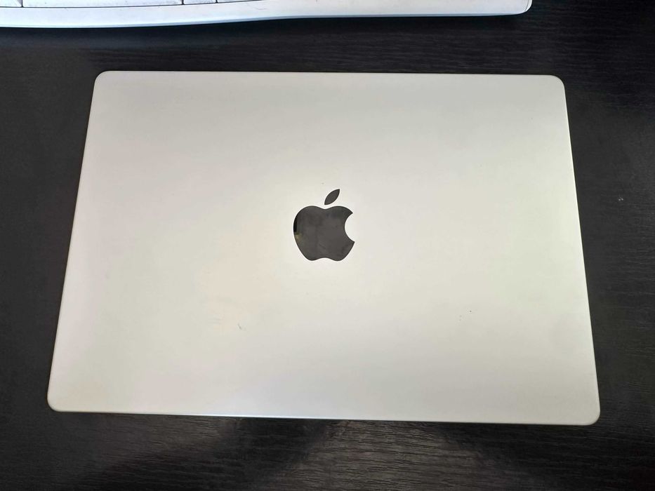 MacBook Pro 14 M1 silver, MDM, отличен, 16GB ram; 512GB SSD