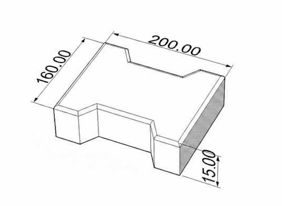 Брусчатка резиновая  Катушка терраса тротуар 5500 сум
