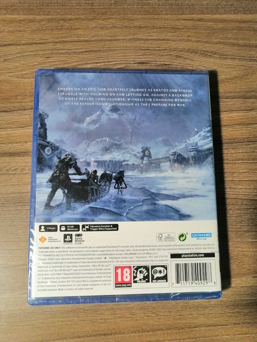 Игра God of War Ragnarok за PS5
