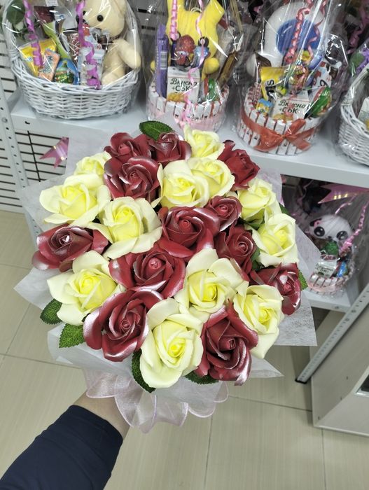 Букеты мыльные Розы