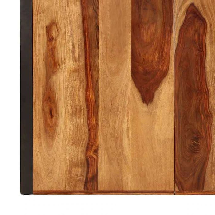 Masa de bucatarie vidaXL 200 x 100 x 75 cm lemn masiv de sheesham Exotique IKEA KIKA JYSK Kitchen Table Exotic Dinner Natural Premium Noua Mobexpert