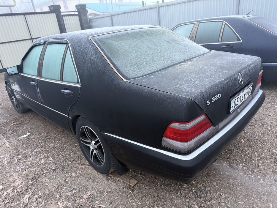 Мерседес W 140 3.2 газ бензин