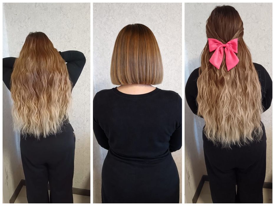 Нарашивание волос