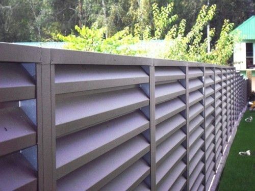 Жалюзи забор эстетичный