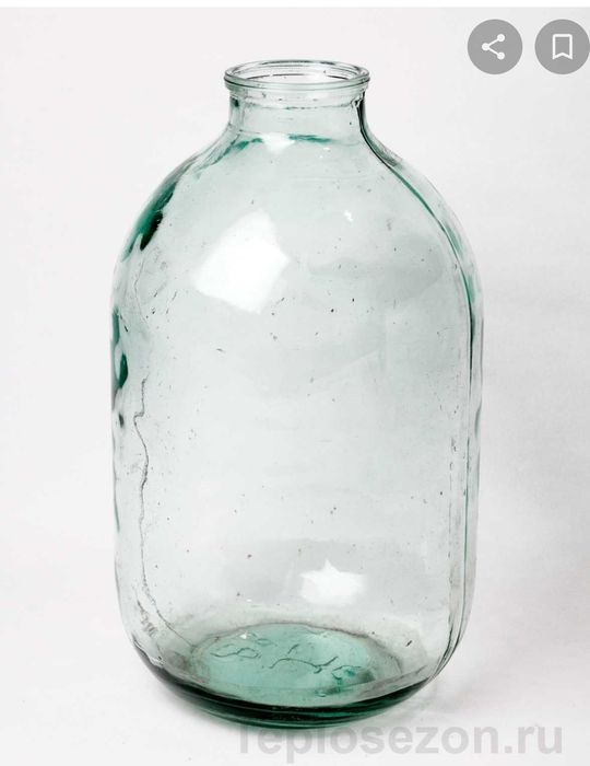 Бутыли-банки стекляные