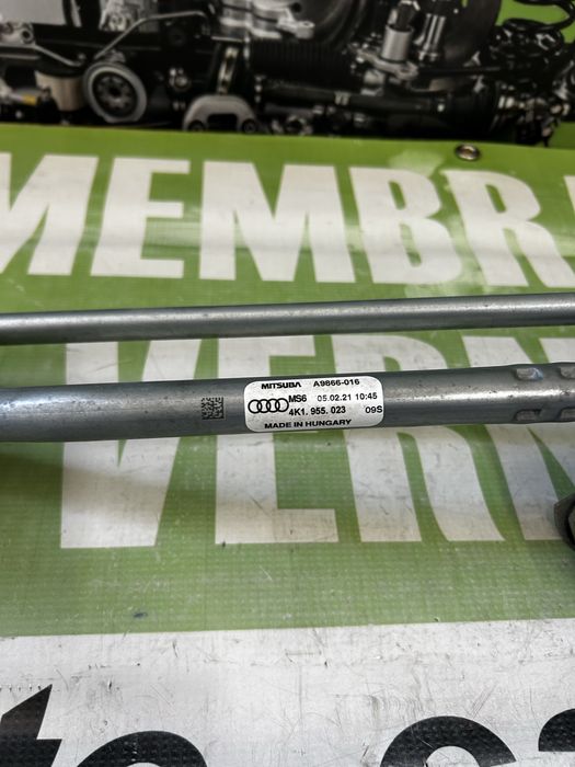 Ansamblu ștergătoare cu motoraș Audi A6 4K C8 volan stânga 2019