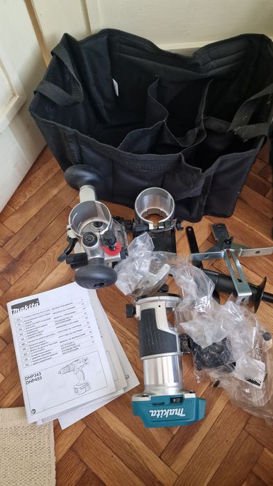 Акумулаторна челна оберфреза Makita DRT50ZJX2