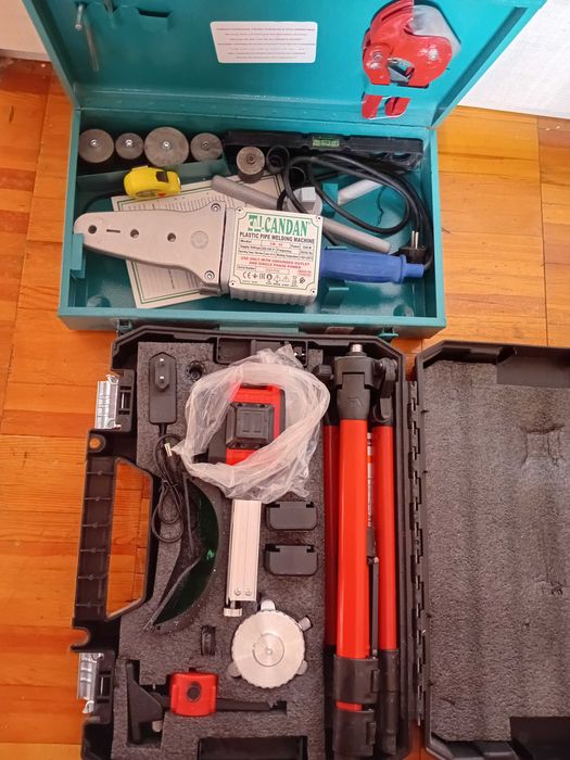 Утюг Candan + лазерныйлазерный уровень milwaukee