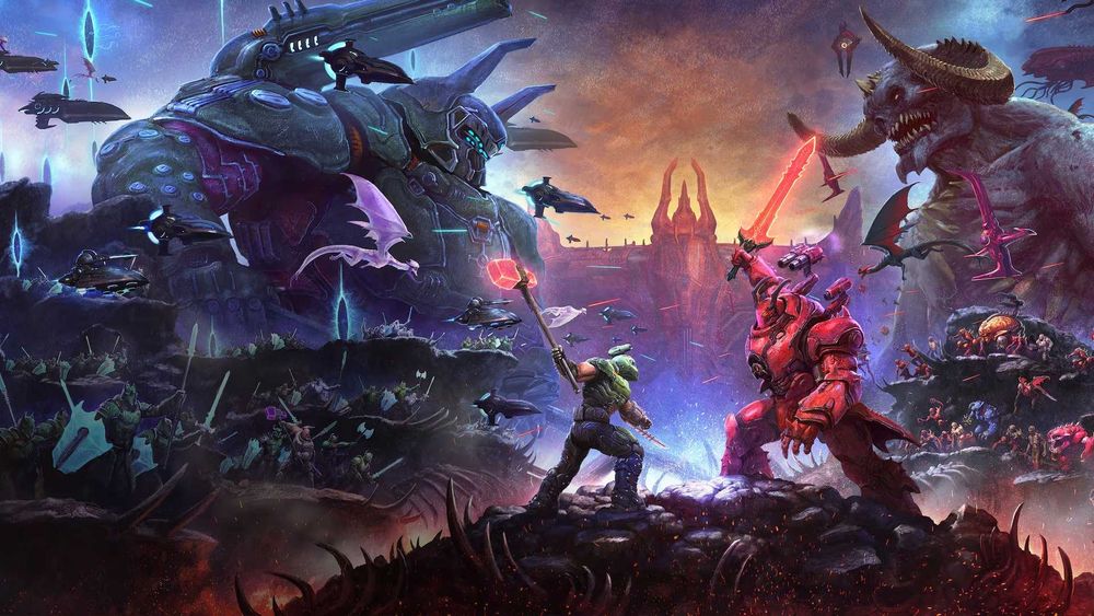 DOOM Eternal Deluxe Edition PS4/PS5 Цифровая версия