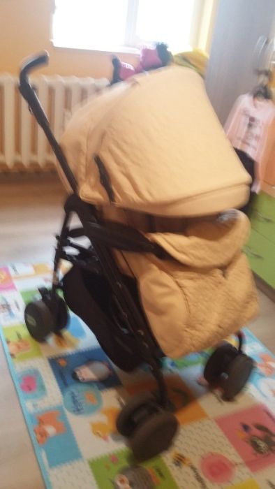 150лв + подаръци Бебешка количка с два коша