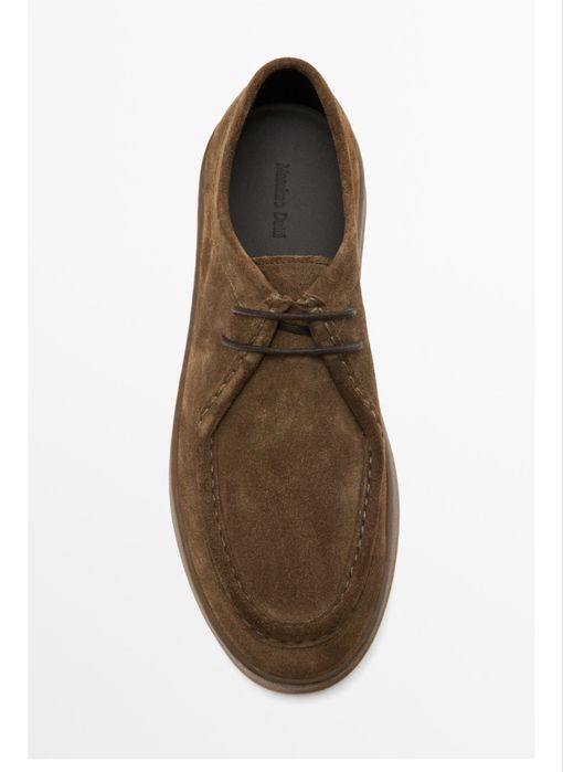 Pantofi din piele Massimo Dutti