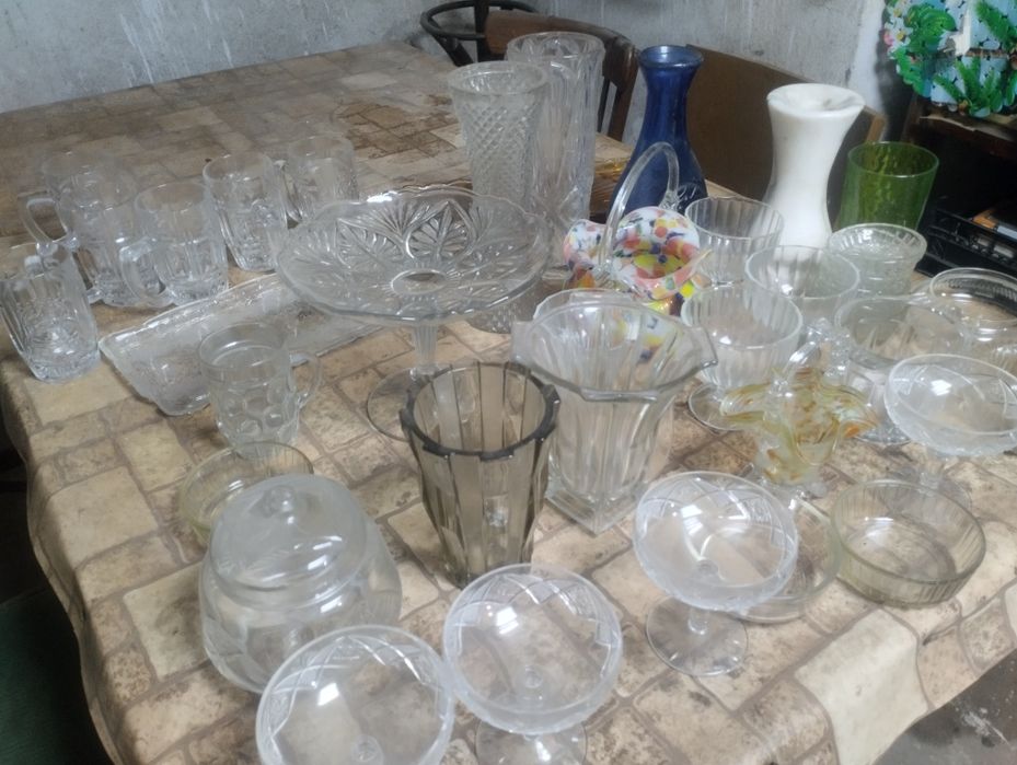 Хубави кристални съдове