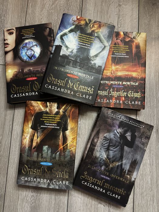 Seria Instrumente Mortale + Ingerul Mecanic- Cassandra Clare