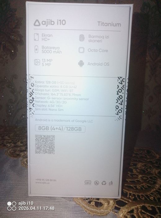 Новый Ajib i10 128/8