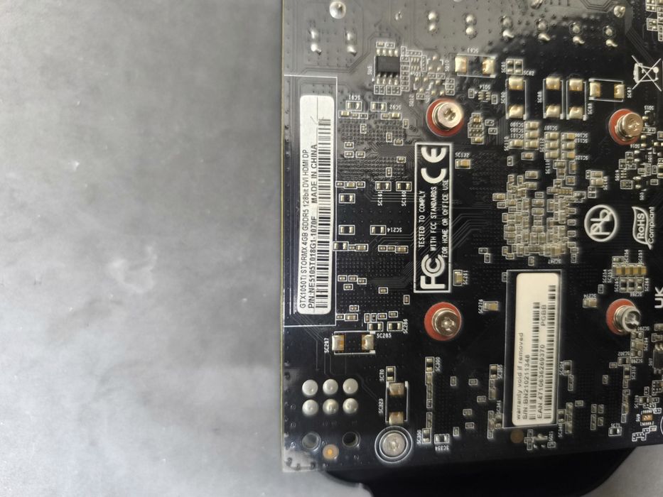 Видеокарта  Geforce GTX 1050Ti