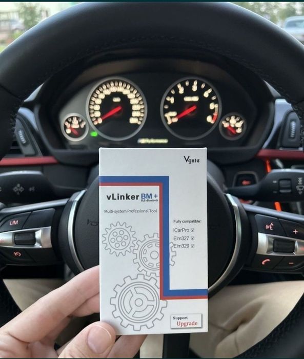 Vlinker BM+ Interfață BMW Codare Activare funcții Regenerare DPF BimmerLink BimmerCode Carista Jscan etc