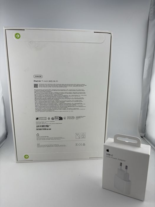 iPad Air 11" (M3), 256GB, Wi-Fi, Blue, sigilata, transport ZERRO